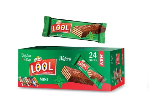 Lool Covered Wafers Filled with Mint Cream         6 x 24 x 32 gm