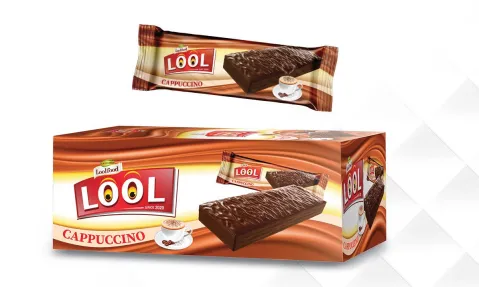 Lool Covered Wafers Filled with Cappucino           6 x 24 x 32 gm