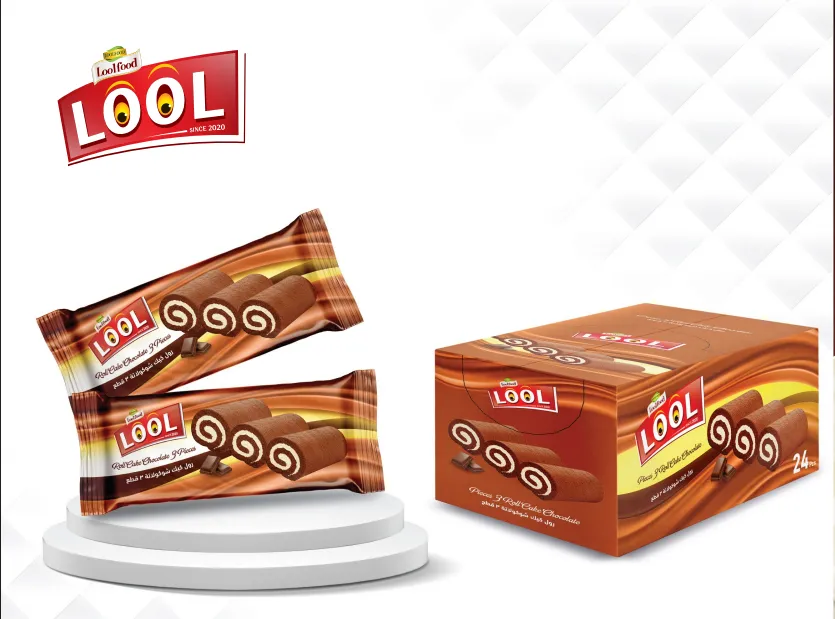 3 Pieces Roll Cake Chocolate 12x12x55g