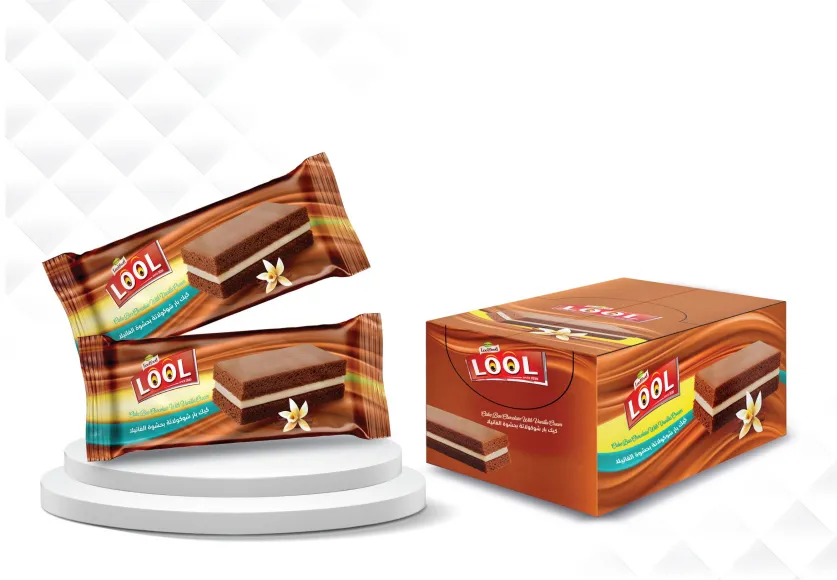 Cake Bar Chocolate With Vanilla Cream 12x12x20g