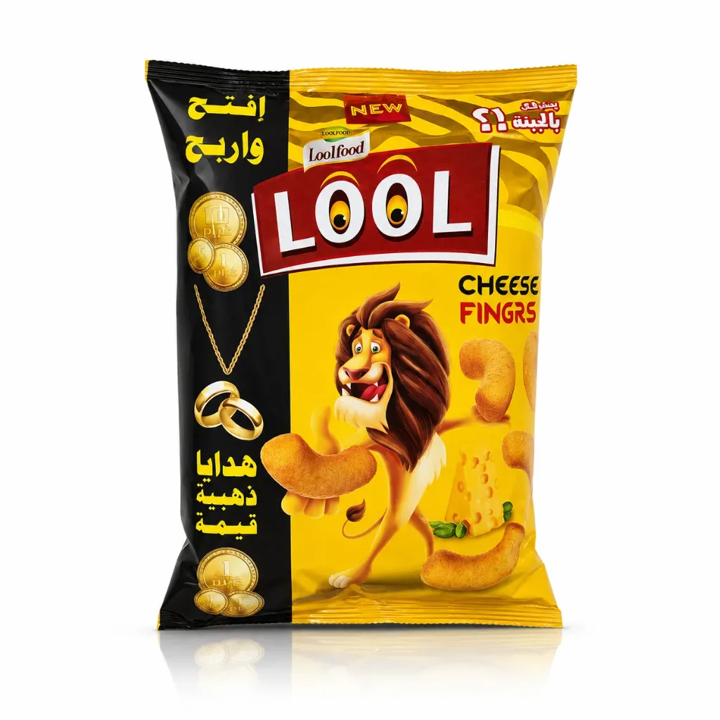 LOOL CRN Puffs Cheese 24*70g