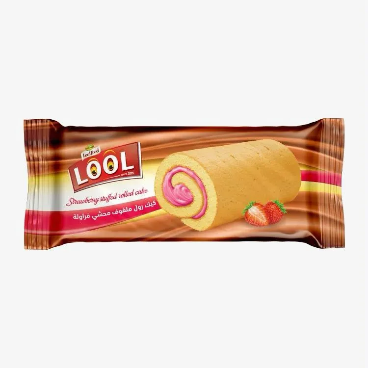 Lool Swiss Roll - 1 pc - Strawberry 6bx24px20gms